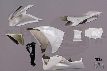 Komplet owiewek torowych Bikes Plast Yamaha YZF-R1 2012-2014