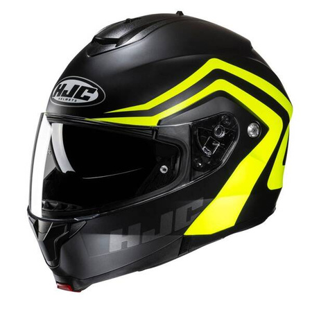 KASK HJC C91N NEPOS BLACK/YELLOW