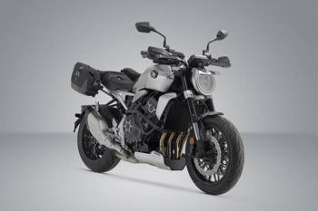 ZESTAW SAKW I STELAŻY LEGEND GEAR LC BLACK EDITION SW-MOTECH HONDA CB1000R (21-)