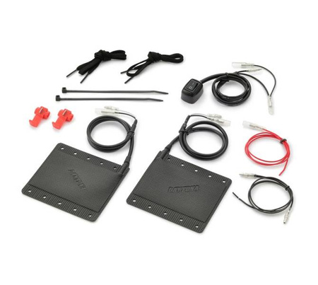 Daytona Nakładki podgrzewające do manetek 12V, z przełącznikiem 80583