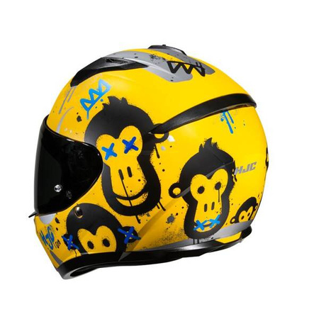 KASK HJC C10 GETI YELLOW/SILVER