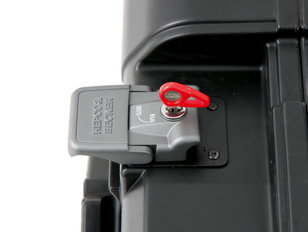 Fixing lock for GOBI side case - silver