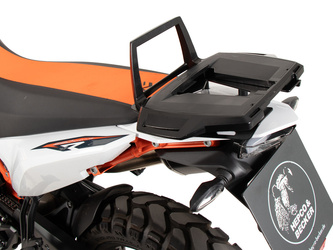 Alurack top case carrier black for combination with original rear rack for KTM 790 Adventure (2024-)