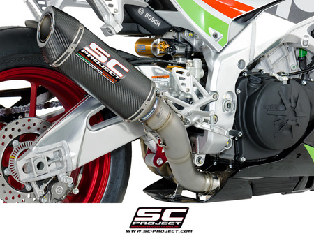SC-Project tłumik końcowy Oval Carbon Aprilia RSV4 2017