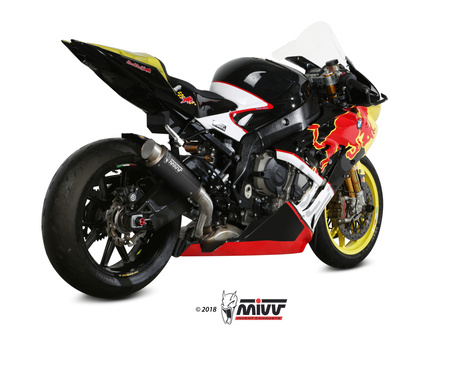 Mivv Tłumik końcowy GP PRO BLACK STAINLESS STEEL BMW S 1000 RR 2017-2018