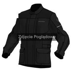 KURTKA MOTOCYKLOWA TEKSTYLNA BROGER OVERLAND BLACK