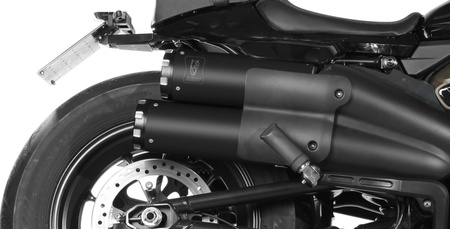 Mivv Tłumiki końcowe HR-1 ALUMINIUM BACKPLATE HARLEY DAVIDSON SPORTSTER S 2021-2024