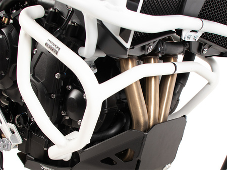 Engine protection bar white for Triumph Tiger 900 Rally Pro (2024-)