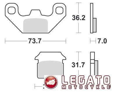KLOCKI HAMULCOWE SBS 213 CT