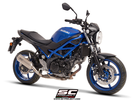 SC Project Tłumik Końcowy SC1-S Titanium Suzuki SV650 2021-2025