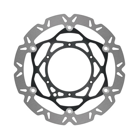 EBC Tarcza hamulcowa motocyklowa SMX6032 Supermoto, 320mm, konturowa, Carbon Look