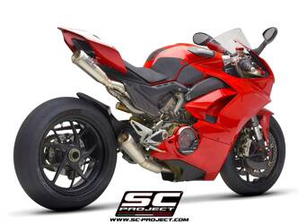 SC-Project układ wydechowy S1-GP tytan Ducati Panigale V4 (2019-2020)
