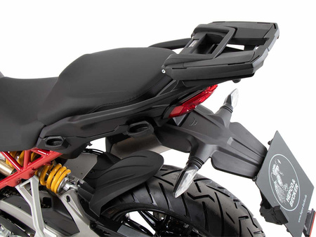 Easyrack topcasecarrier black for combination with original rear rack for Ducati Multistrada V4 / S / Pikes Peak / Rally / RS (2025-)