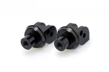 Mocowanie sportowych podnóżków PUIG 7874 (tył) Czarny (N) 7874N