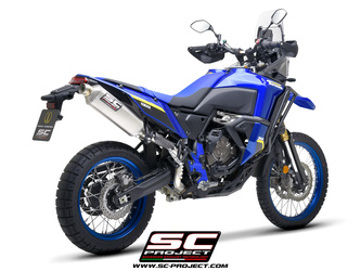 SC-Project tłumik końcowy Rally Raid tytan Yamaha TENERE 700 World Raid (2022-2025))