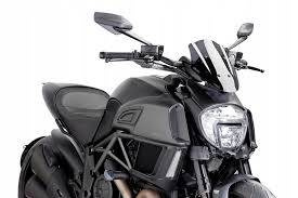OWIEWKA PUIG DO DUCATI DIAVEL 2014-2016 (SPORT) MOCNO PRZYCIEMNIANA