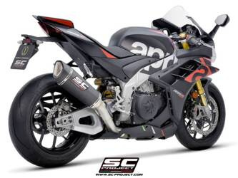 SC-Project tłumik końcowy  końcowy  SC1-R (300mm) CARBON APRILIA RSV4 2021-2023