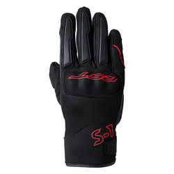 RĘKAWICE SKÓRZANE RST S1 MESH CE BLACK/GREY/RED S (3182)