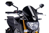 Owiewka PUIG do Yamaha MT-09 13-16 (Touring) Czarny (N) 6861N