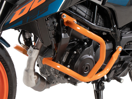 Engine protection bar - orange for KTM 125 Duke (2024-)