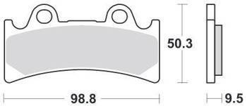 KLOCKI HAMULCOWE SBS 683 RS