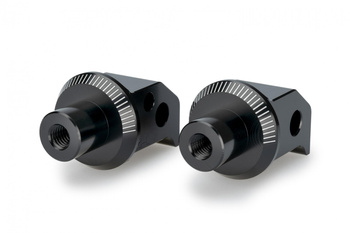 Mocowanie sportowych podnóżków PUIG 21889 (tył) Czarny (N) 21889N