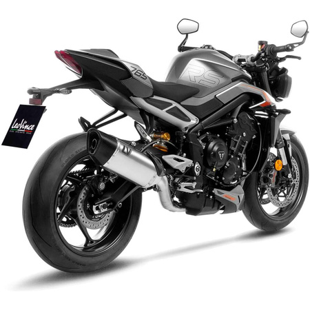 LEOVINCE Układ Wydechowy LV-14 R Titanium Triumph Street Triple 765 RS 2023-2024