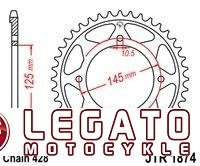 ZĘBATKA NAPĘDOWA JT TYŁ (428)