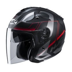 Kask Motocyklowy HJC FG-JET Komina Black/Red