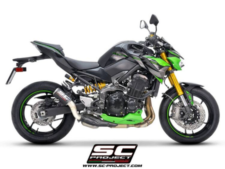 SC-Project tłumik końcowy CR-T carbon z siatką Kawasaki Z900 (2020-2024)