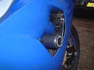 CRASHPADY CLASSIC RG RACING APRILIA RSV MILLE 9800 TOP FAIRING BLACK