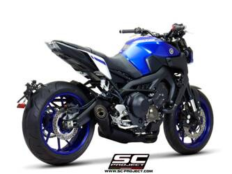 SC-Project układ wydechowy S1Matt Black tytan Yamaha MT-09 (2017 – 2020)