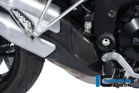 Osłona boczna wydechu carbon - Ducati Multistrada 1200 (2010-2012) ILMBERGER AHS.003.MTS12.K