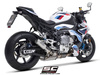 SC-Project tłumik końcowy CR-T tytan z siatką BMW M 1000R (2023-2024)