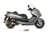 Mivv Układ wydechowy URBAN stal nierdzewna YAMAHA MAJESTY 400 2007-2014