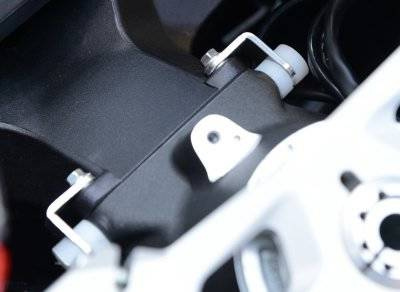 ODBOJNIKI KIEROWNICY R&G  DUCATI 899 / 1199 PANIGALE, WHITE