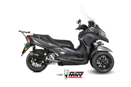 Mivv Tłumik końcowy MOVER BLACK PAINTED STAINLESS STEEL YAMAHA TRICITY 300 2021-2024