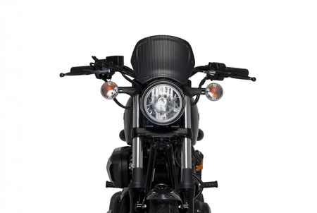 Owiewka PUIG Retroplate do Yamaha XV950 / R 14-20 Karbonowy (C) 3812C