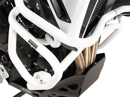 Engine protection bar white for Triumph Tiger 900 GT / Pro (2024-)