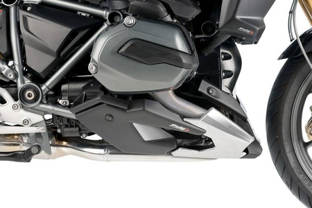 Spoiler silnika PUIG do BMW R1200R / RS 15-18 Czarny mat (J) 7690J