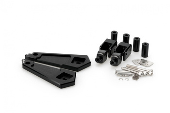 Mocowanie sportowych podnóżków PUIG 20582 (przód) Czarny (N) 20582N