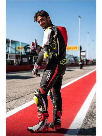 KOMBINEZON SKÓRZANY JEDNOCZĘŚCIOWY 4SR RACING CAMO AR