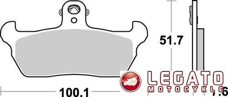 KLOCKI HAMULCOWE SBS 641 HF