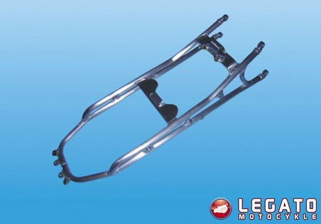 Stelaż tylny sportowy Motoholders Kawasaki ZX 10 R/06-07 srebrny