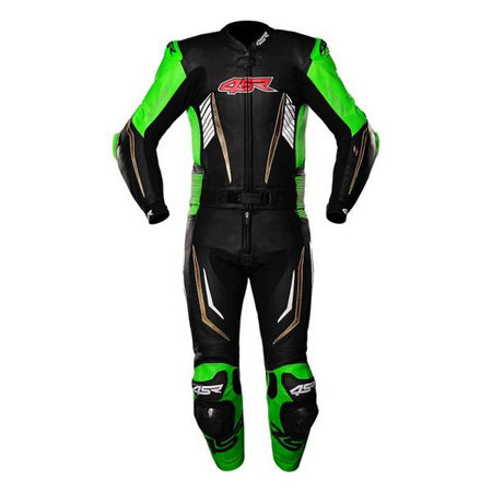 KOMBINEZON SKÓRZANY DWUCZĘŚCIOWY 4SR RR EVO III MONSTER GREEN AR