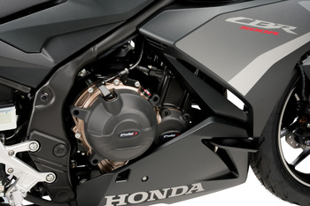 Pokrywy dekli silnika PUIG do Honda CB500F / X / CBR500R 22-23 Czarny (N) 21648N