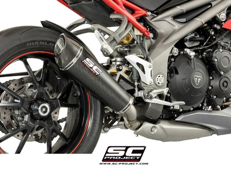 SC-Project tłumik końcowy Conic carbon Triumph SPEED TRIPLE 1050 (2016 - 2017) - S – R