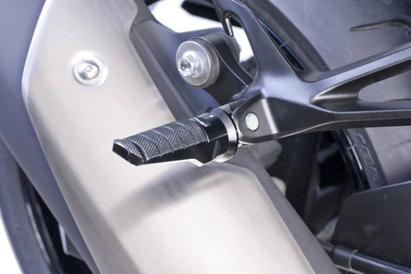 Podnóżki PUIG Racing (wymagają adapterów) Czarny (N) 6301N