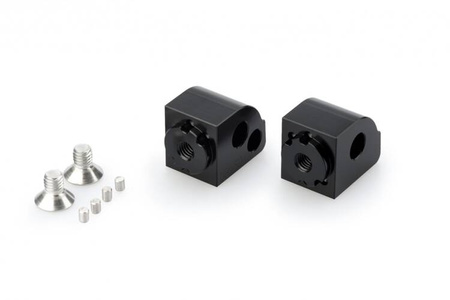 Mocowanie sportowych podnóżków PUIG 20255 (tył, do przesunięcia) Czarny (N) 20255N