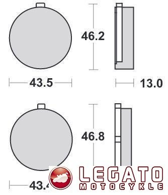 KLOCKI HAMULCOWE SBS 538 HF